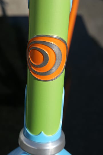 STEELMAN CYCLES head tube badge