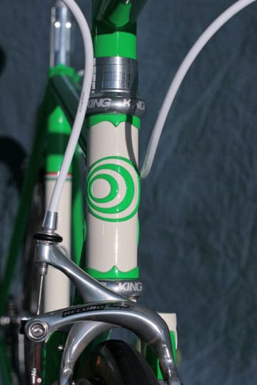 Mark's custom green Steelman fixxer with JB paint