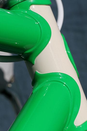 Mark's custom green Steelman fixxer with JB paint