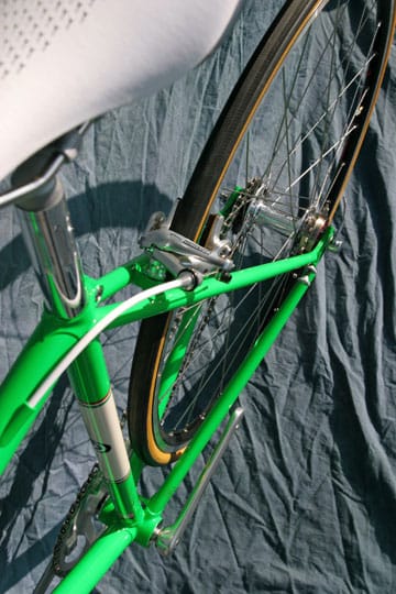 Mark's custom green Steelman fixxer with JB paint