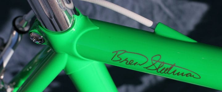 Mark's custom green Steelman fixxer with JB paint