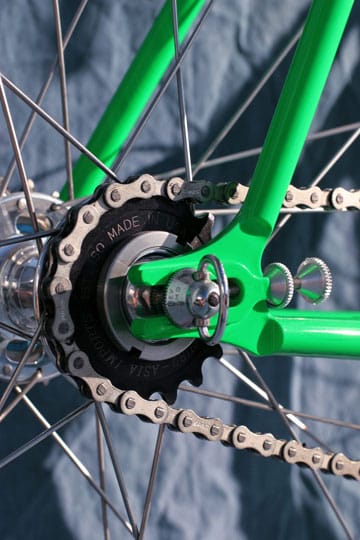 Mark's custom green Steelman fixxer with JB paint