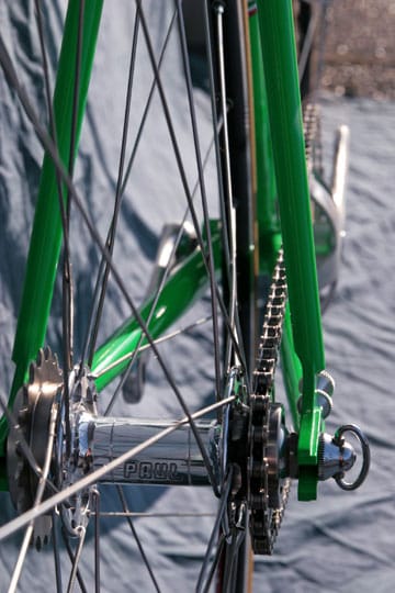 Mark's custom green Steelman fixxer with JB paint