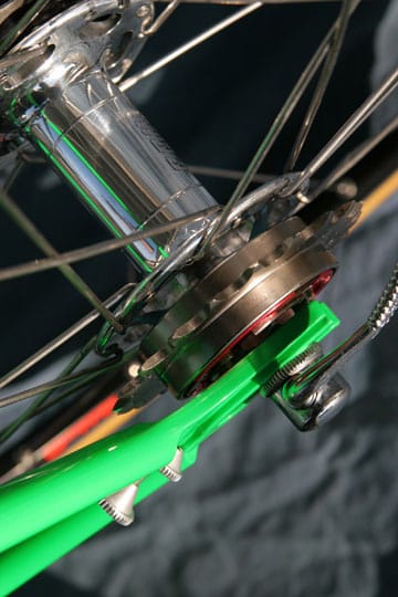 Mark's custom green Steelman fixxer with JB paint